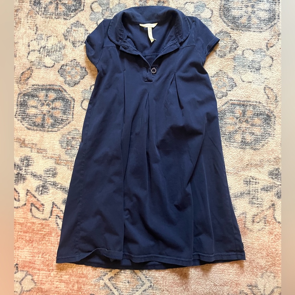 Matilda Jane size 8 navy dress with collar